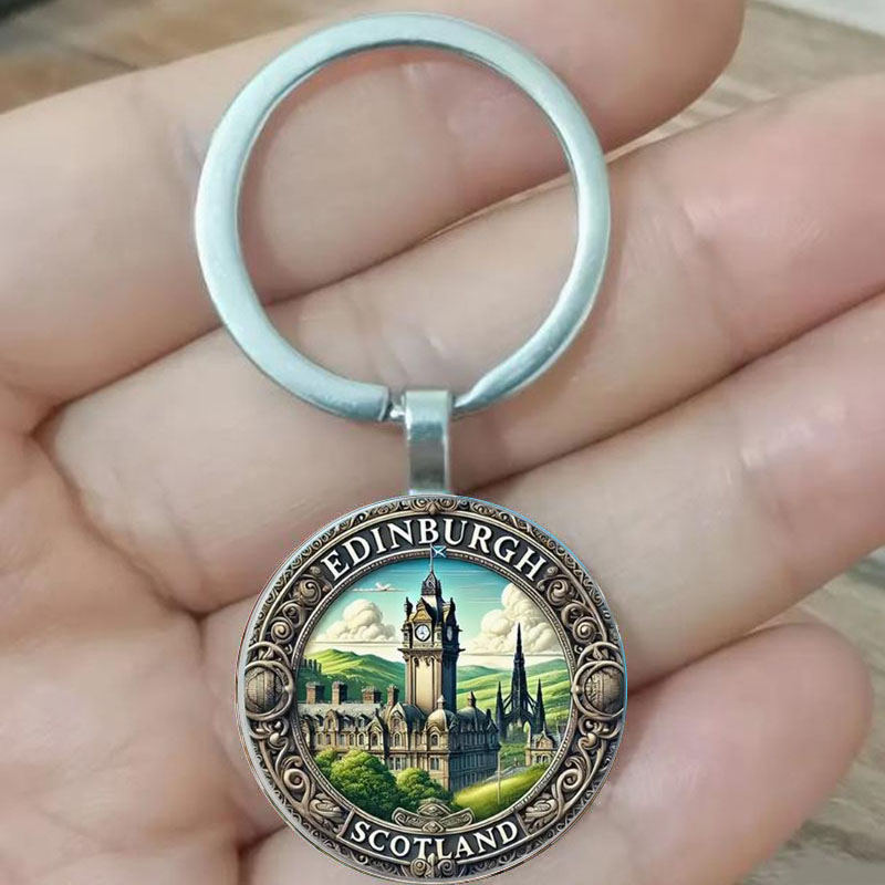 Edinburgh Scottish Keychain, a - Vintage Fashion Edinburgh 리뷰 및 가격