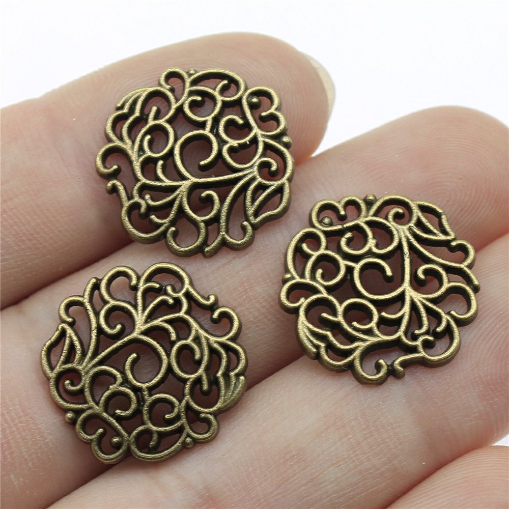 10pcs 18x18mm 2 Colors Antique - Vintage Fashion Theme 리뷰 및 가격