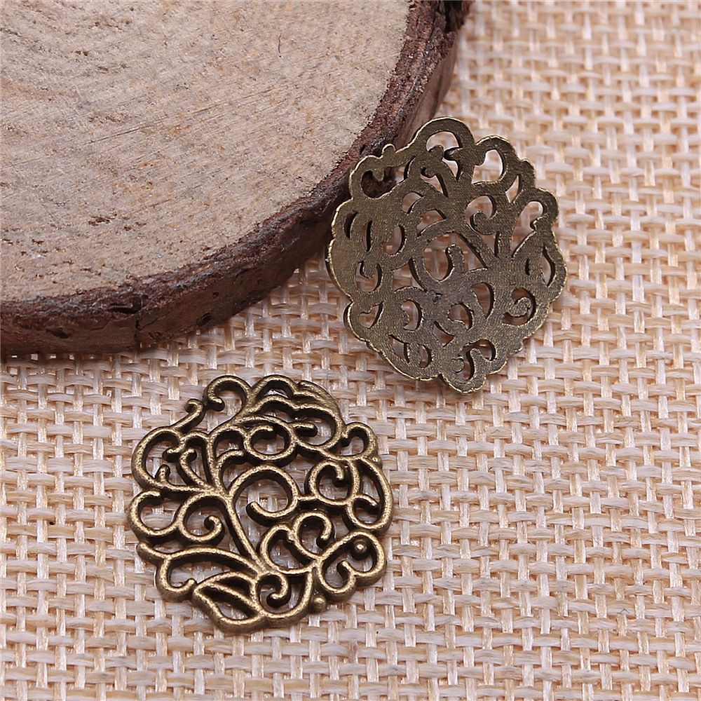 10pcs 18x18mm 2 Colors Antique - Vintage Fashion Theme 리뷰 및 가격