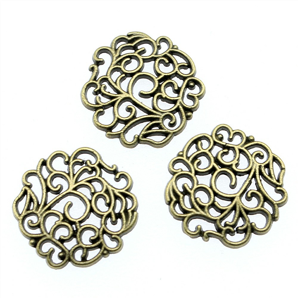 10pcs 18x18mm 2 Colors Antique - Vintage Fashion Theme 리뷰 및 가격