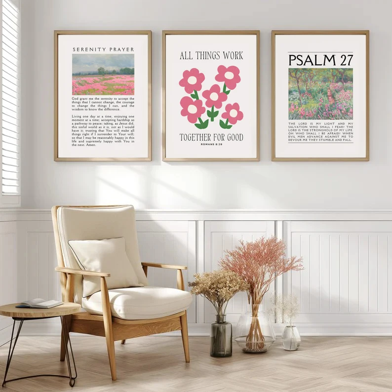 Minimalist Canvas Posters Pink - Vintage Fashion Prints For Wall 리뷰 및 가격