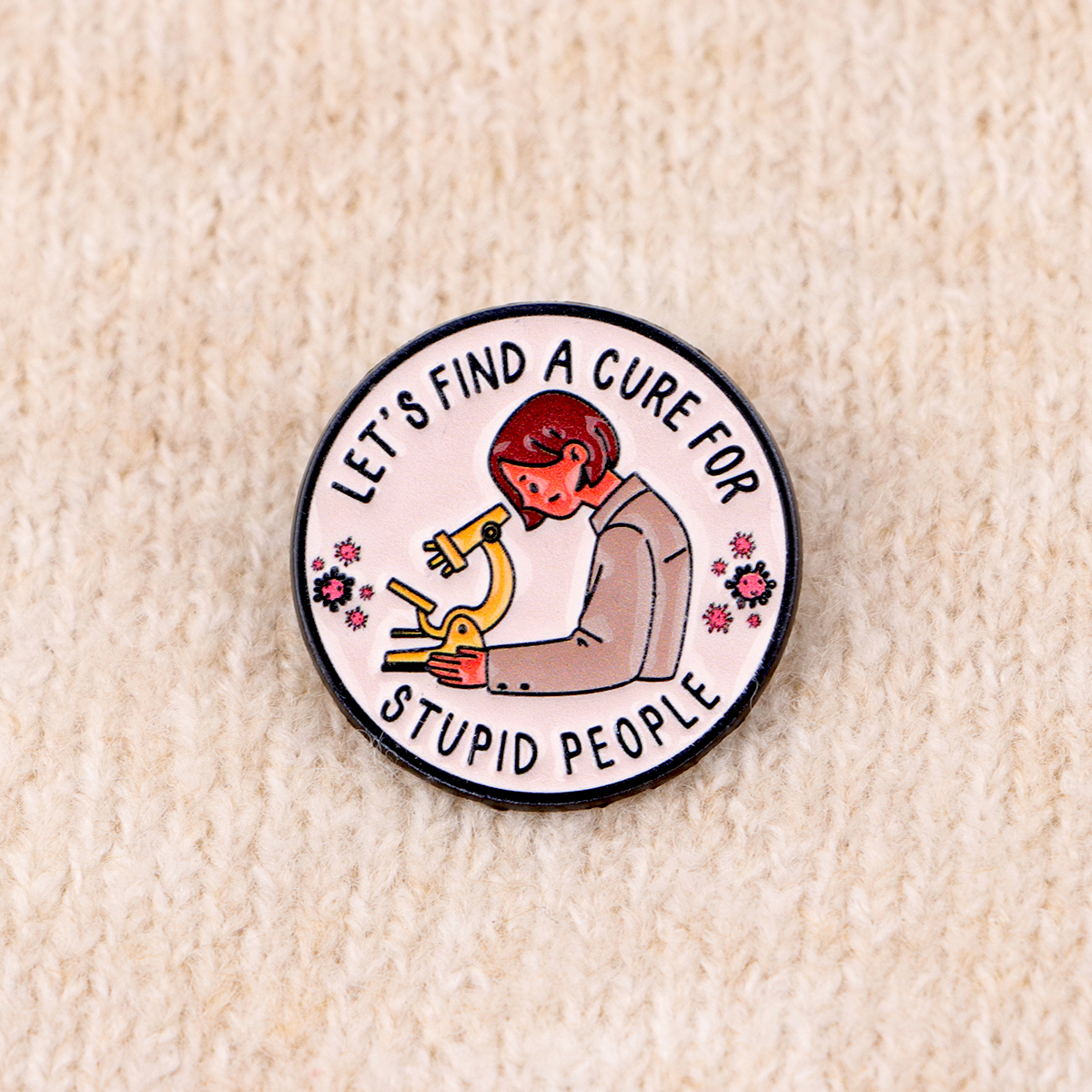 “Good Girl” Quotes Enamel Pin  - Vintage Fashion Quotes 리뷰 및 가격