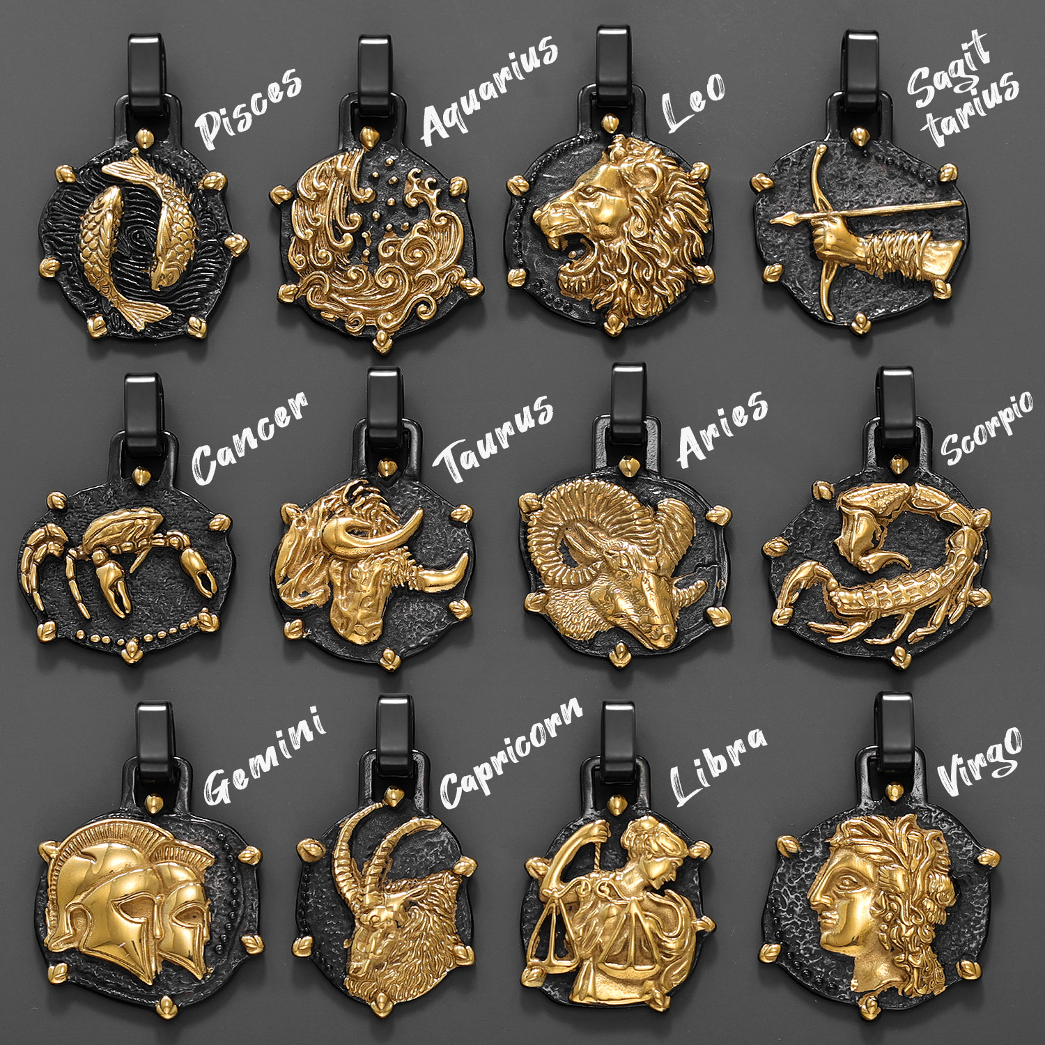 12 Constellation Men Necklaces - Vintage Fashion Newtown 리뷰 및 가격