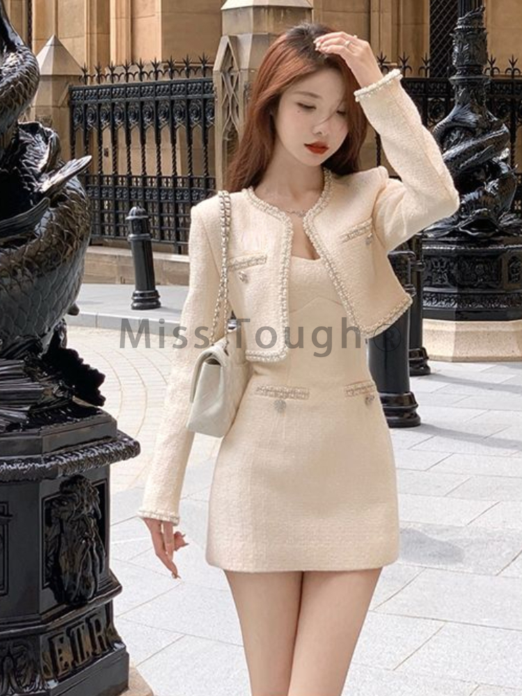 Frence Elegant Two Piece Set W - Vintage Fashion Pieces 리뷰 및 가격