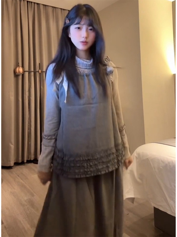 Korean Style Vintage Three-Pie - Vintage Fashion Pieces 리뷰 및 가격
