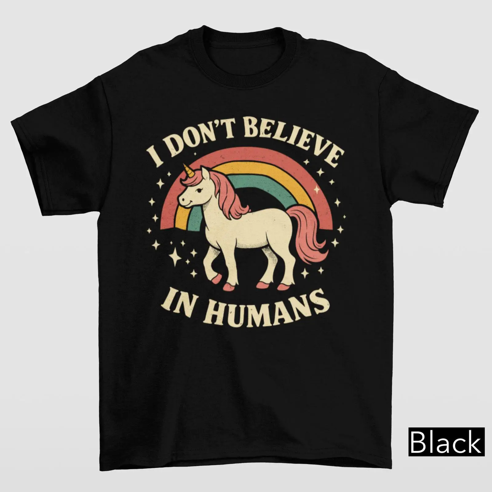 I Don't Believe In Humans Sarc - Vintage Fashion Gen Z 리뷰 및 가격