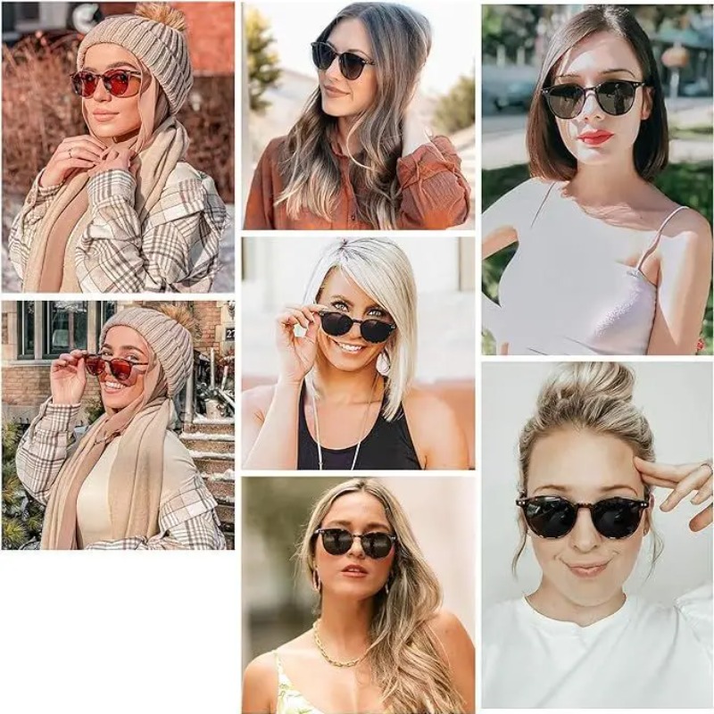 Vintage Fashion Round Sunglass - Vintage Fashion Brands 리뷰 및 가격