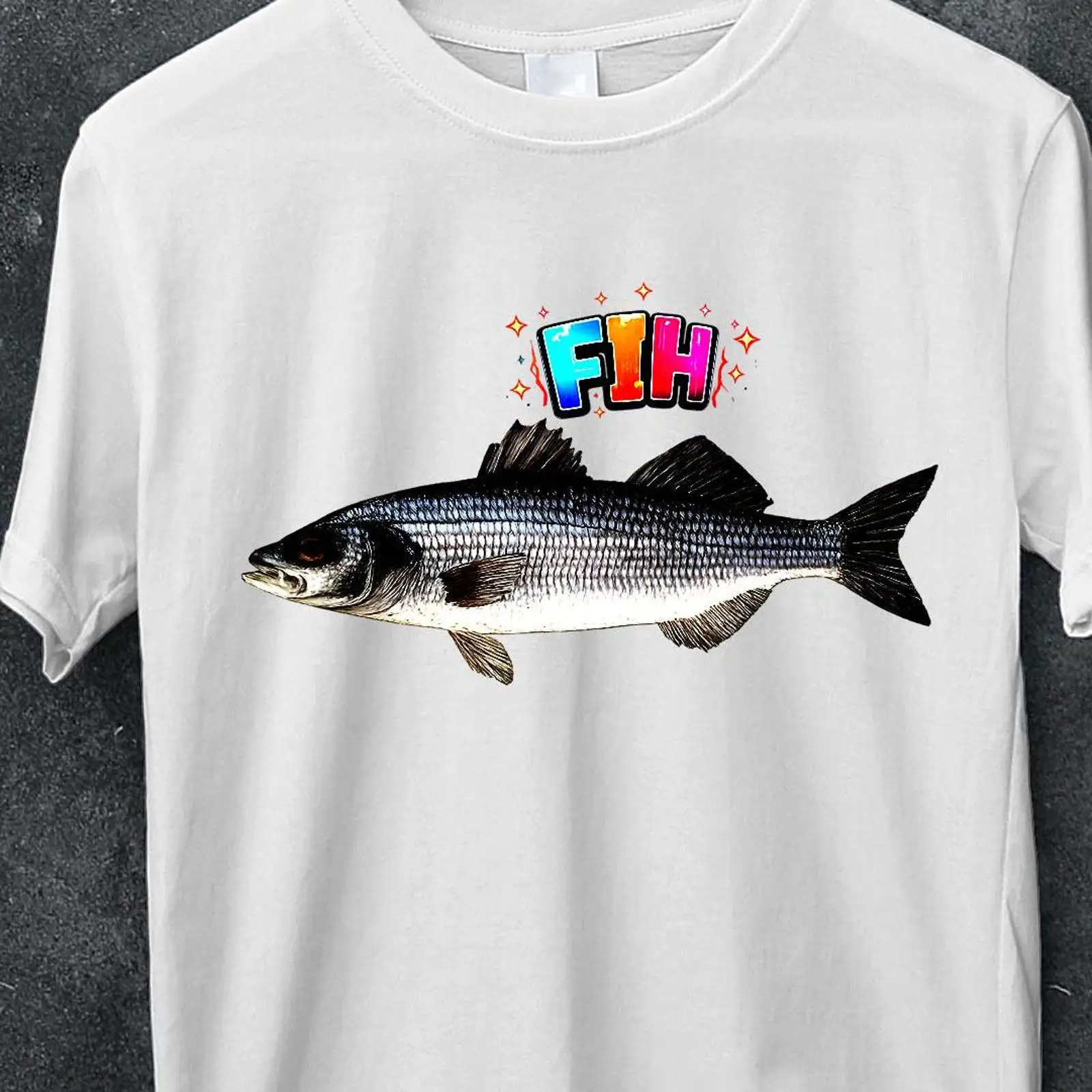 Fih Fish Meme T Shirt Funny Ge - Vintage Fashion Gen Z 리뷰 및 가격