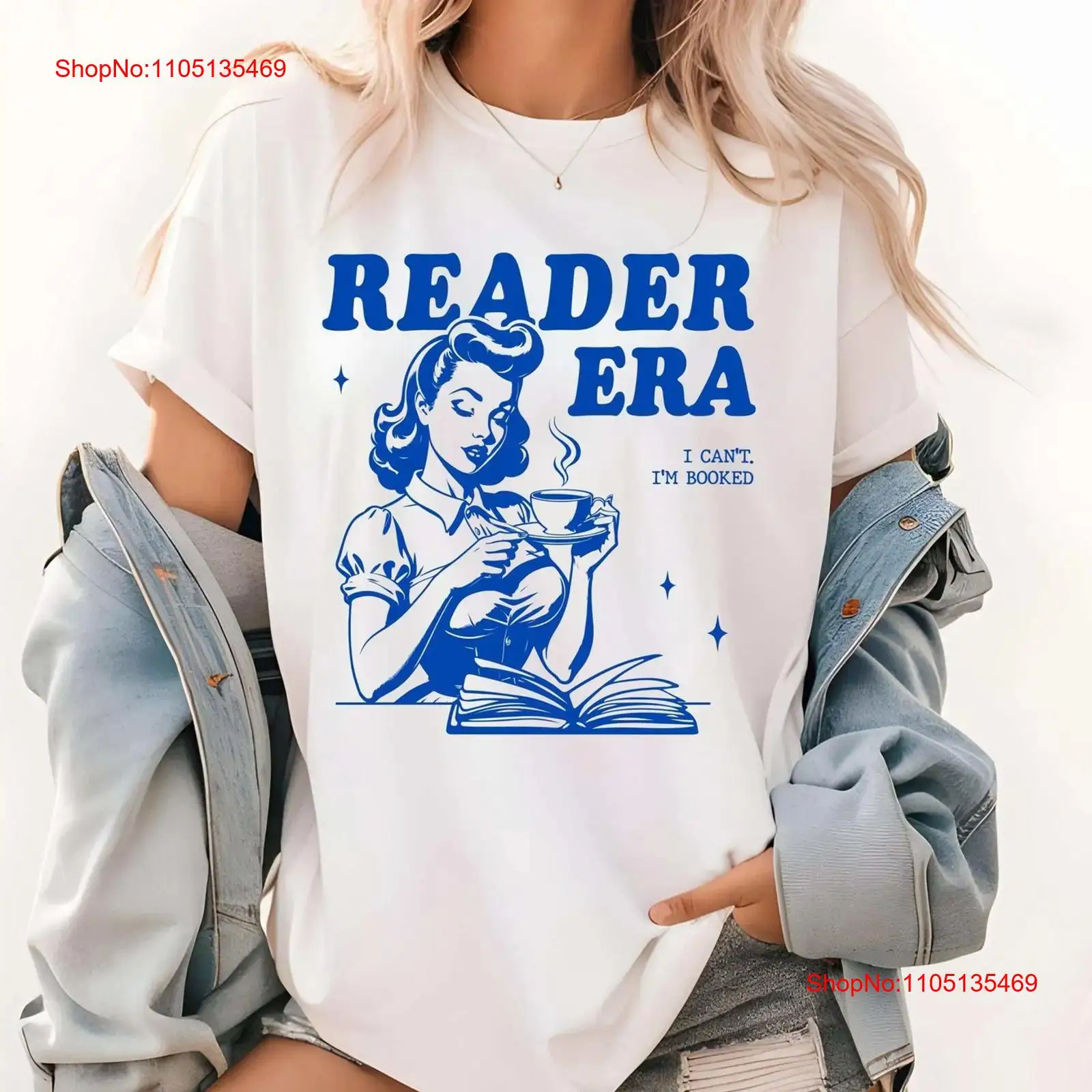 Reader Era T Shirt Book Lover  - Vintage Fashion Eras 리뷰 및 가격