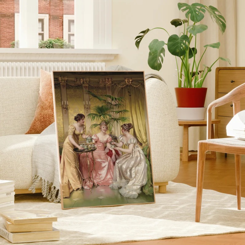 The Renaissance Women Portrait - Vintage Fashion Prints For Wall 리뷰 및 가격