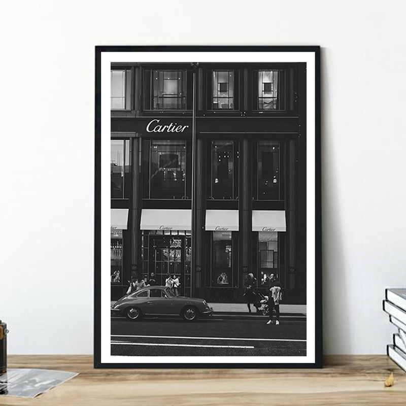 European Street Canvas Paintin - Vintage Fashion Prints For Wall 리뷰 및 가격