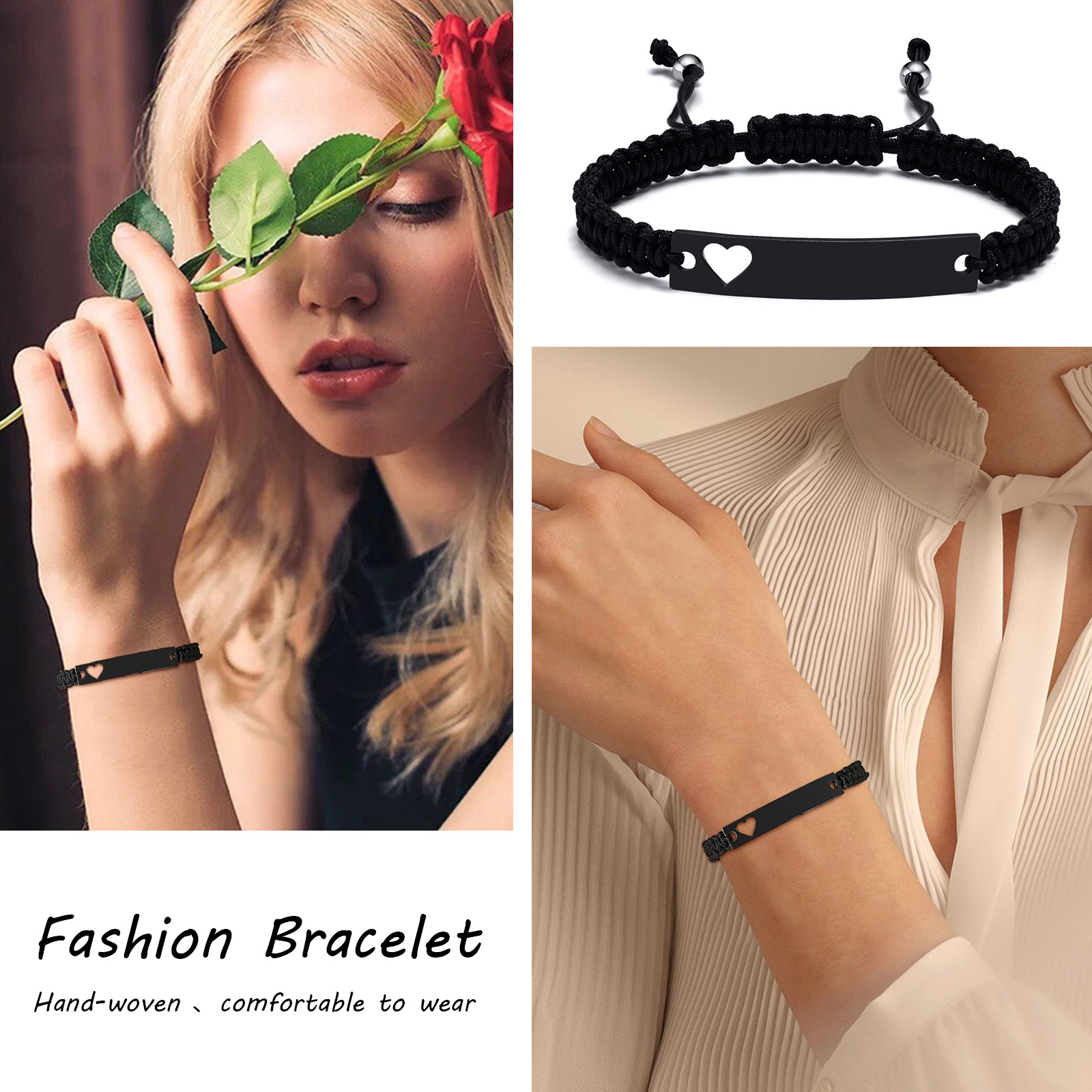 Custom Vintage Braided Rope Ch - Vintage Fashion Quotes 리뷰 및 가격