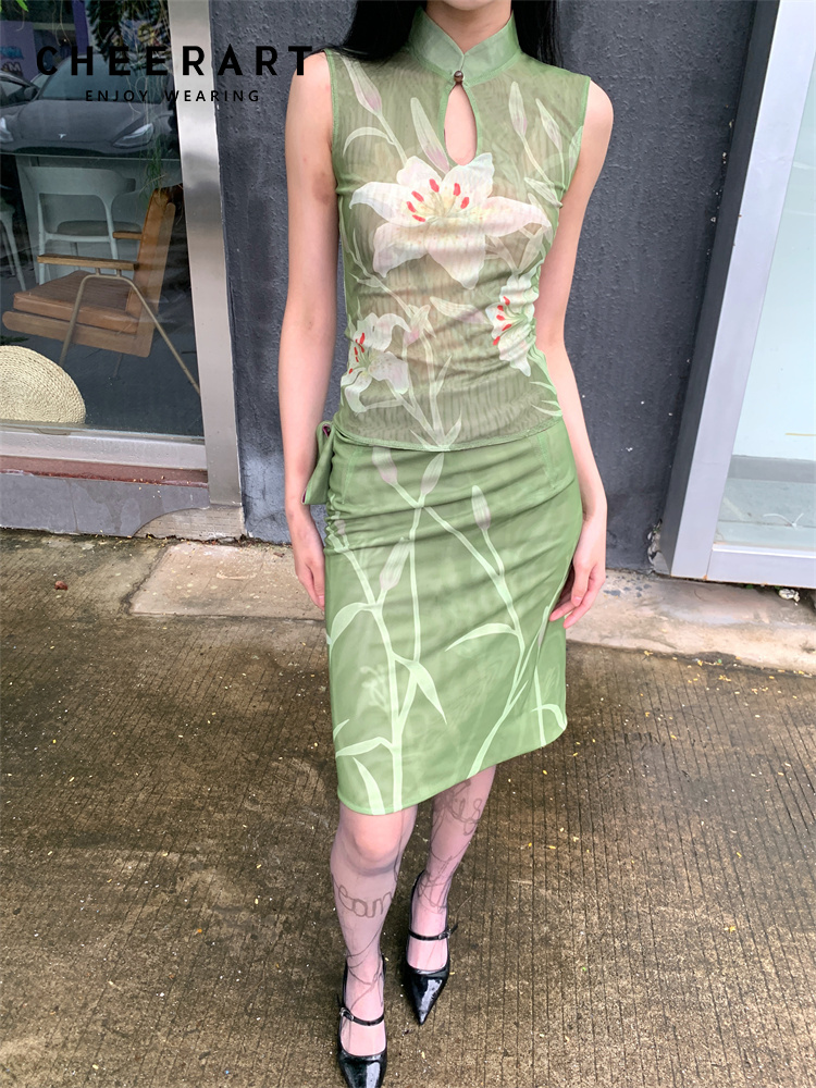 CHEERART Two Piece Set For Wom - Vintage Fashion Stores 리뷰 및 가격