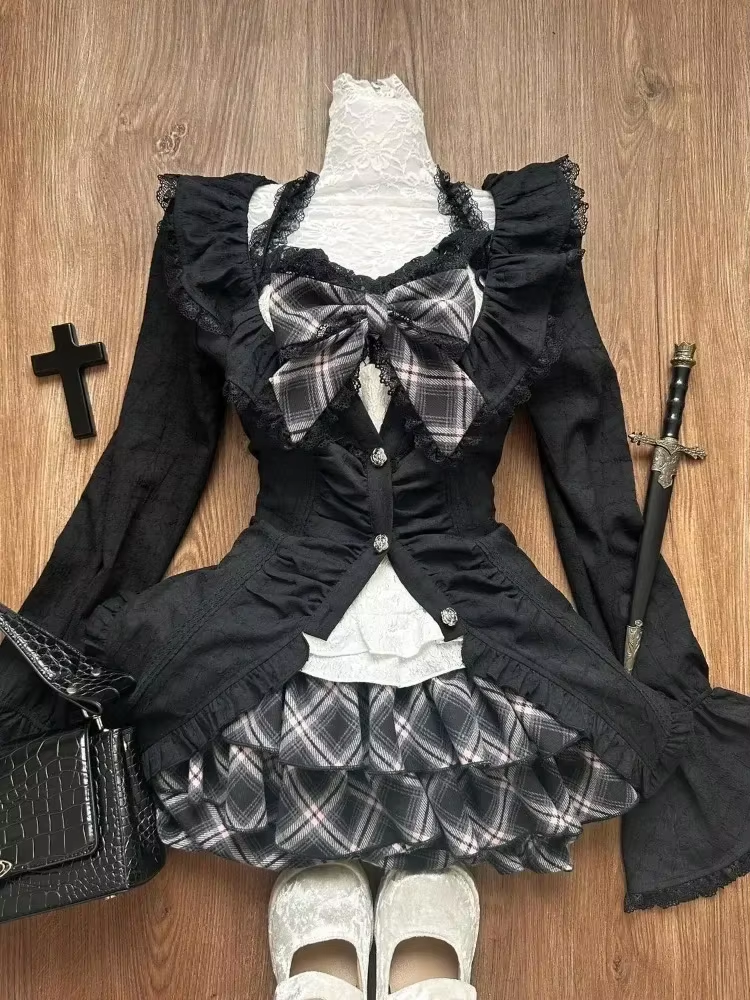 Gothic Y2k Vintage Preppy Styl - Vintage Fashion Pieces 리뷰 및 가격