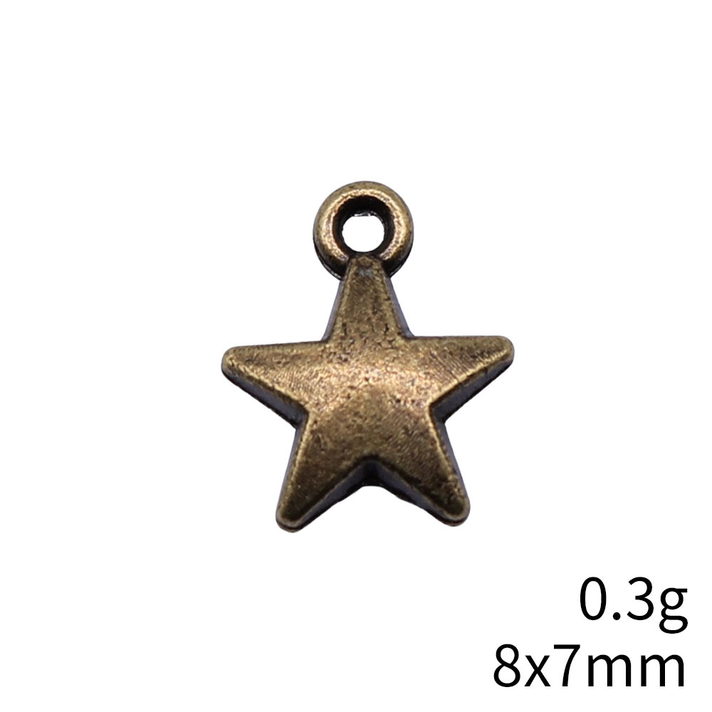 40pcs 8.6x7.1mm 2 Colors Antiq - Vintage Fashion Stores 리뷰 및 가격