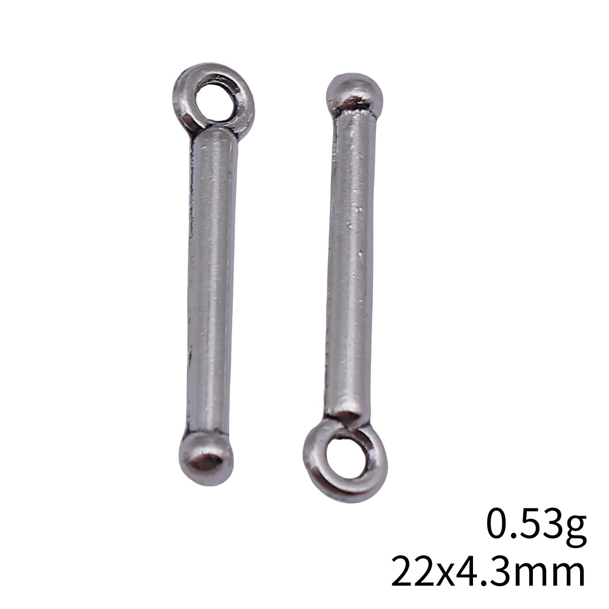 80pcs 22x4.3mm(0.87x0.17inch)  - Vintage Fashion Stores 리뷰 및 가격
