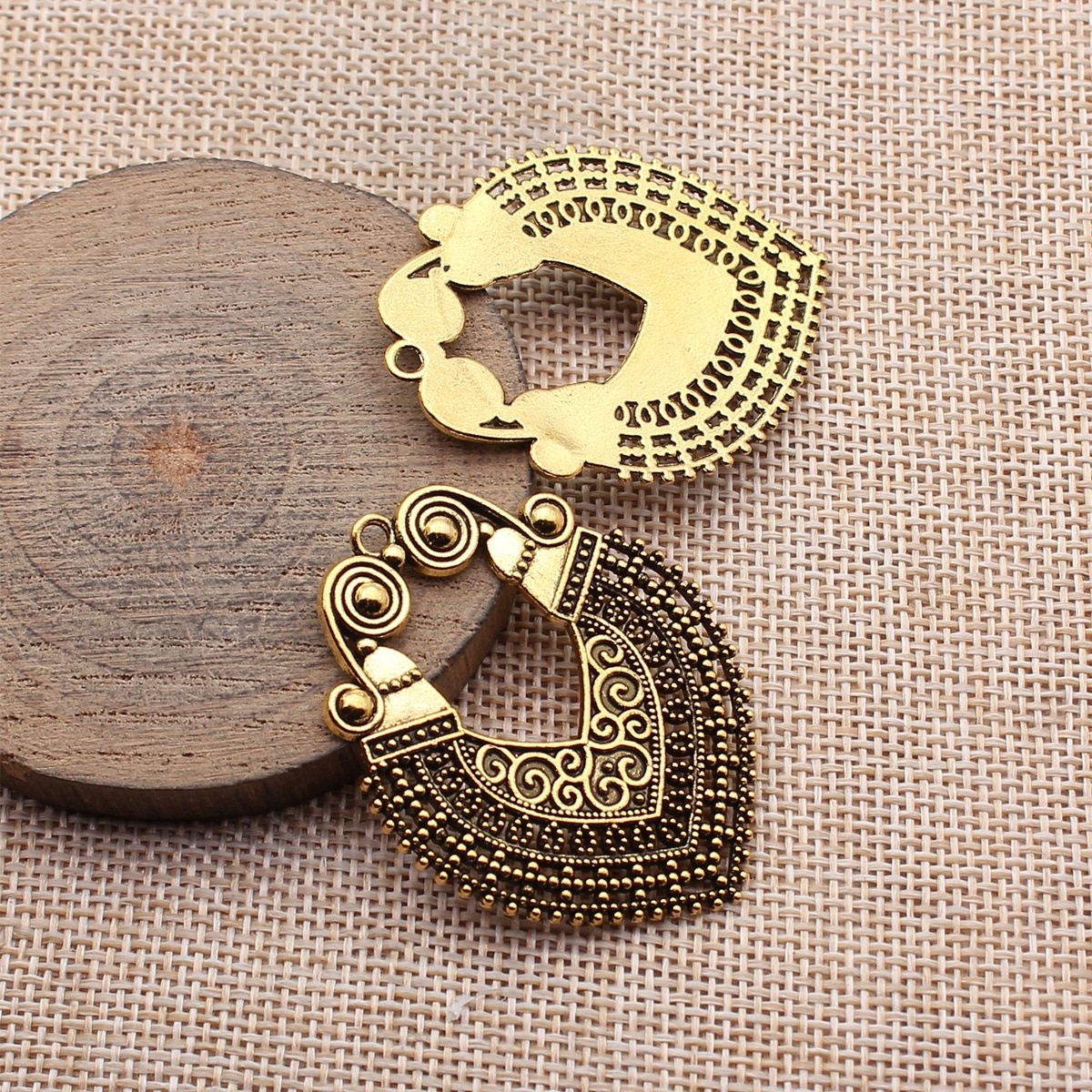 8pcs 48x37mm(1.89x1.46inch) 2  - Vintage Fashion Earrings 리뷰 및 가격