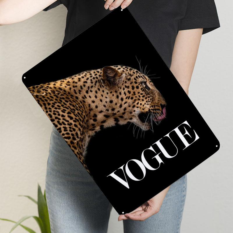 Vogue Fashion Poster Metal Sig - Vintage Fashion Vogue 리뷰 및 가격
