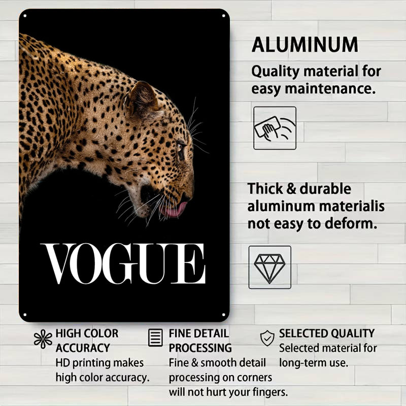 Vogue Fashion Poster Metal Sig - Vintage Fashion Vogue 리뷰 및 가격