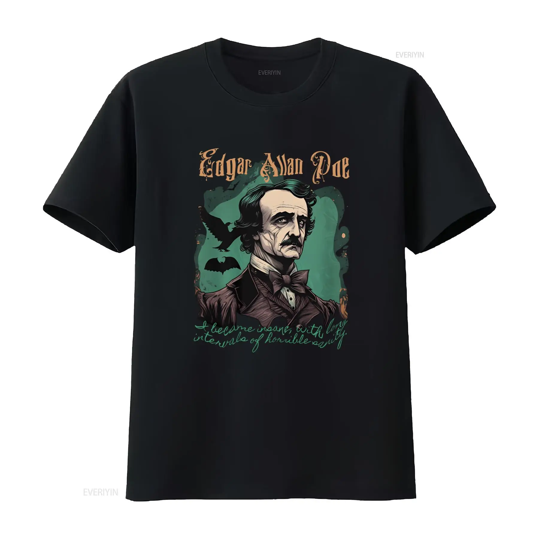 Edgar Allan Poe T Shirt Gothic - Vintage Fashion Ideas 리뷰 및 가격