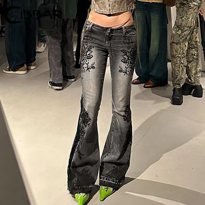 Streetwear y2k Flare Jeans Dis - Mom Jean High Rise 리뷰 및 가격