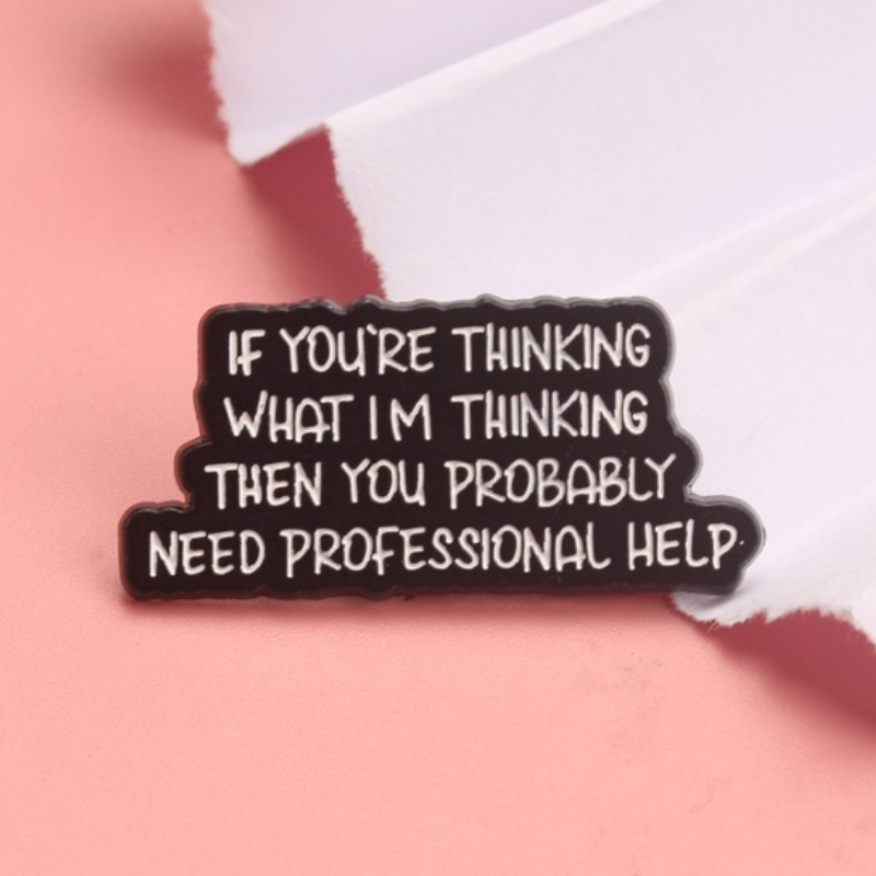 Vintage Funny Humorous Enamel  - Vintage Fashion Quotes 리뷰 및 가격